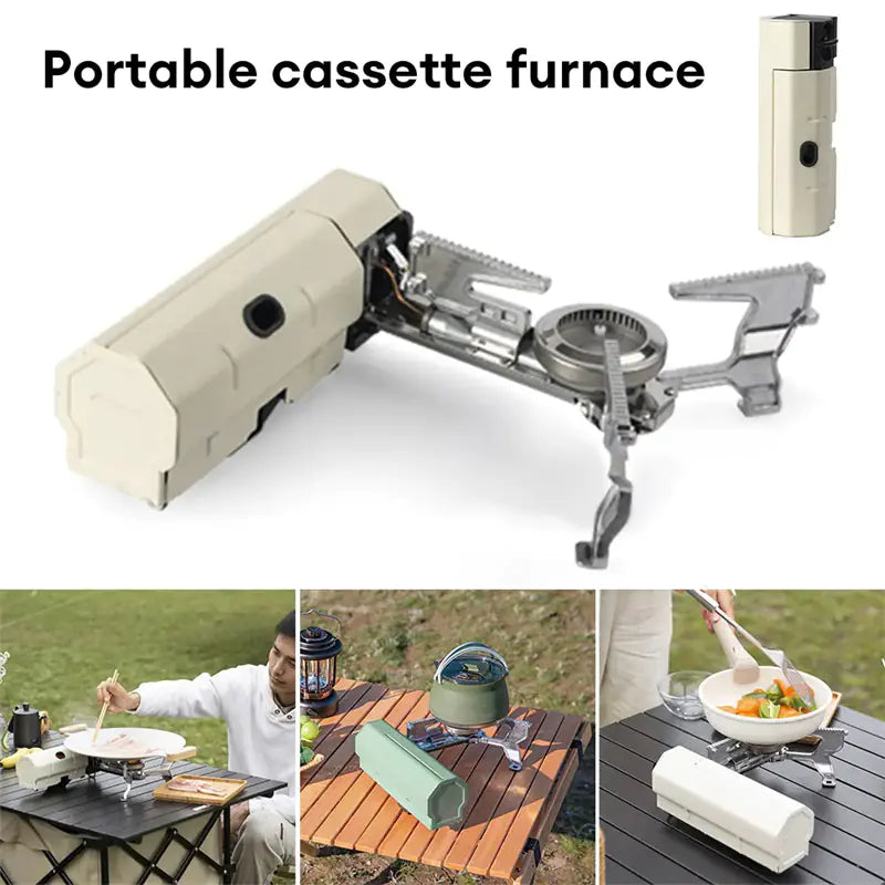 Portable Folding Camping Gas Stove for Outdoor Cooking
