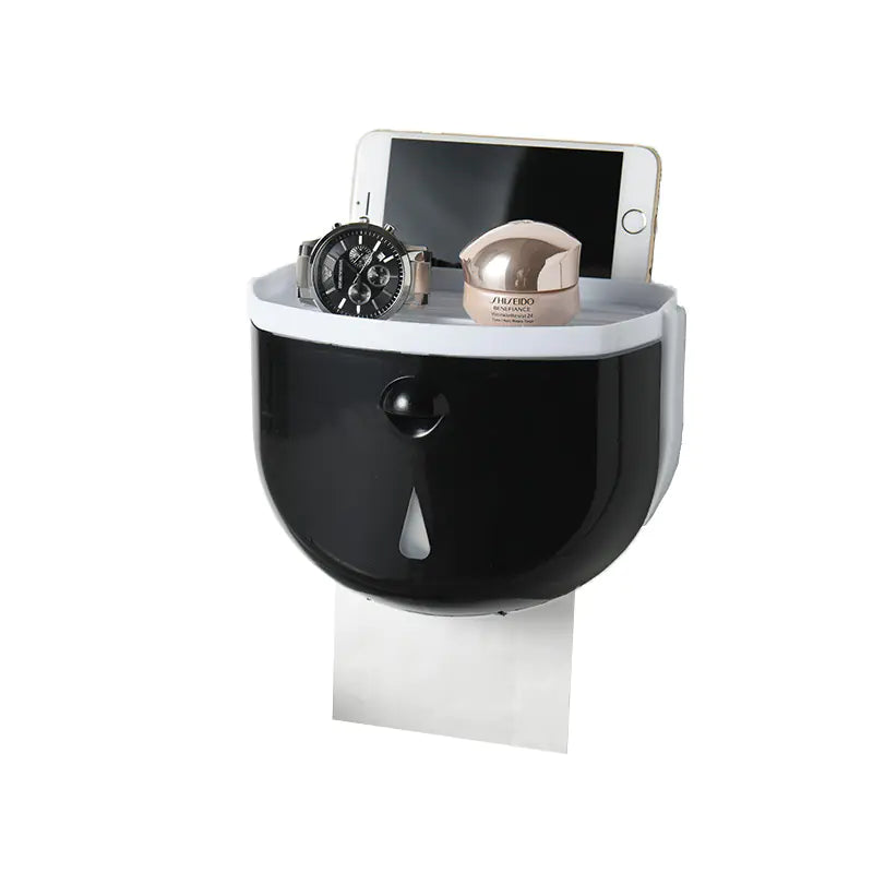 Waterproof Tissue Box and Wall-Mounted Holder