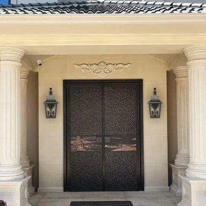 Modern Black Outdoor Wall Light
