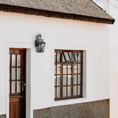 Modern Black Outdoor Wall Light